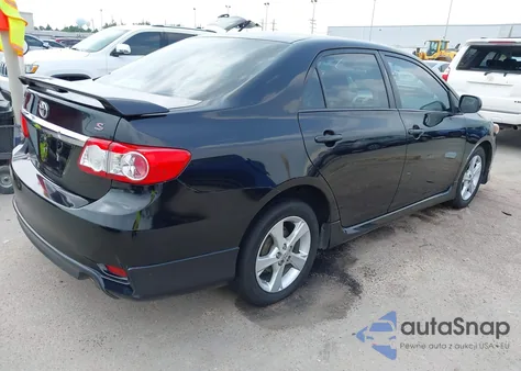2011 Toyota Corolla S from USA, damaged, VIN 2T1BU4EEXBC592461